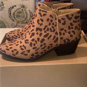 Leopard Booties